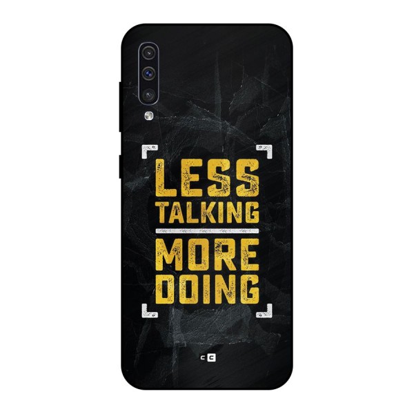 Less Talking Metal Back Case for Galaxy A30s
