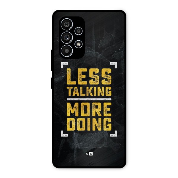Less Talking Metal Back Case for Galaxy A53 5G