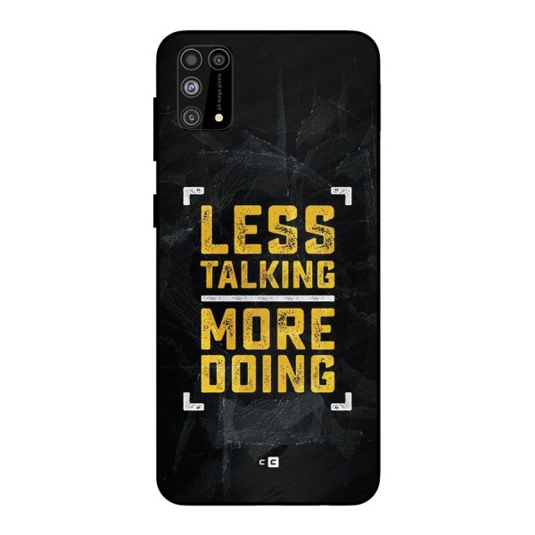 Less Talking Metal Back Case for Galaxy F41