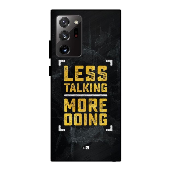 Less Talking Metal Back Case for Galaxy Note 20 Ultra
