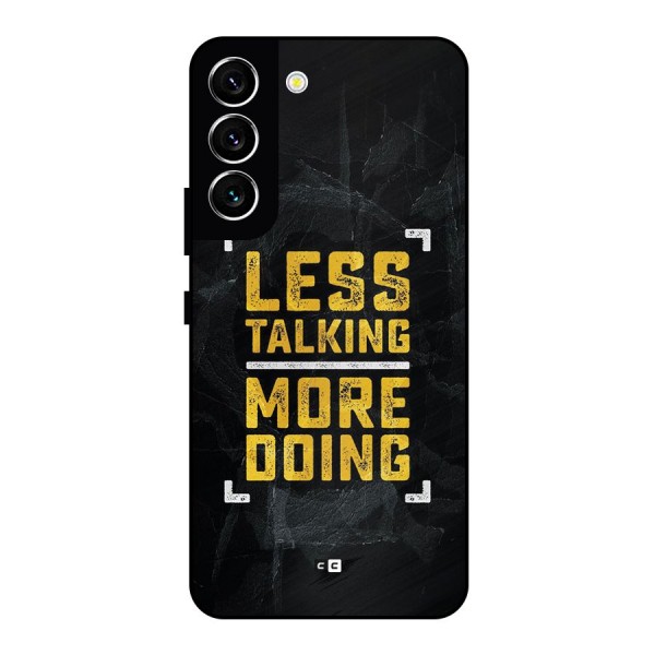 Less Talking Metal Back Case for Galaxy S22 5G