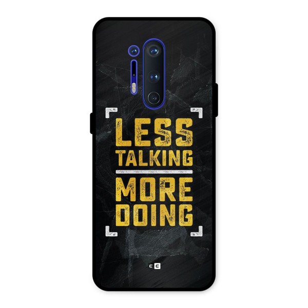 Less Talking Metal Back Case for OnePlus 8 Pro