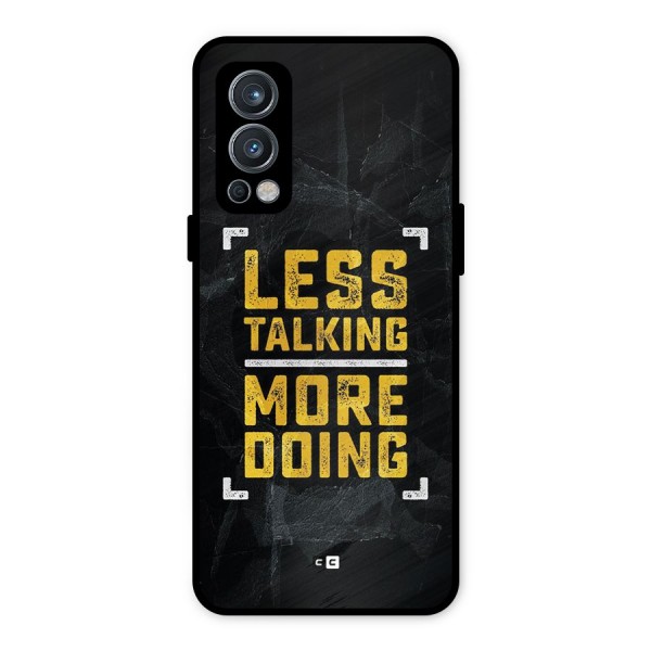 Less Talking Metal Back Case for OnePlus Nord 2 5G