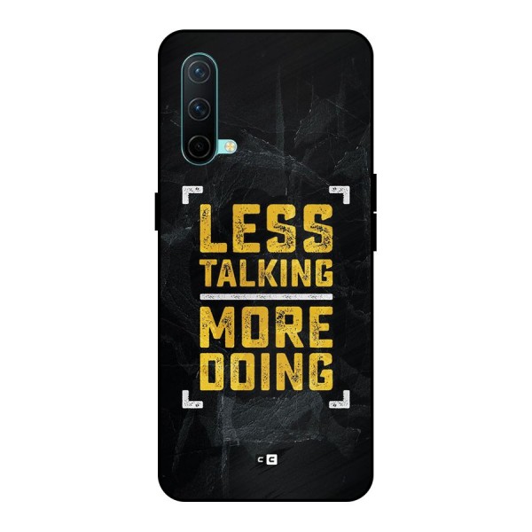 Less Talking Metal Back Case for OnePlus Nord CE 5G