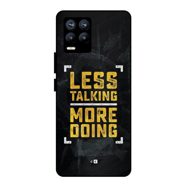 Less Talking Metal Back Case for Realme 8 Pro