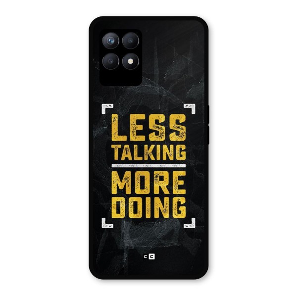 Less Talking Metal Back Case for Realme Narzo 50