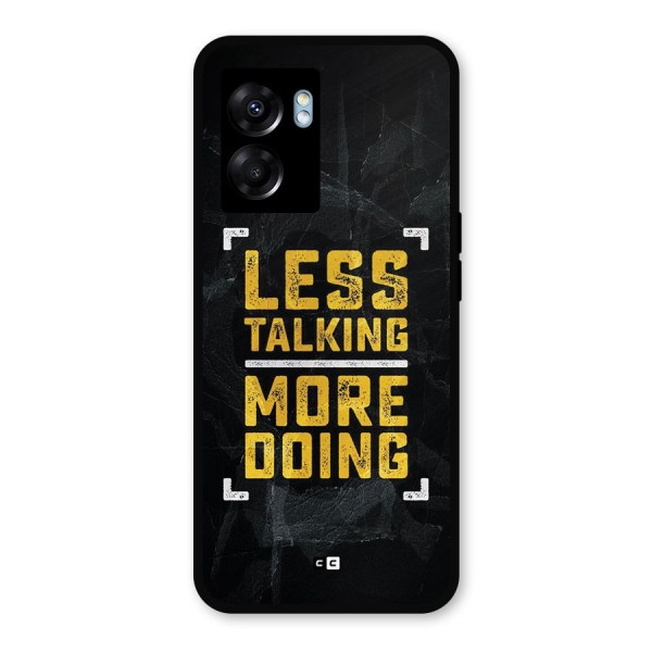 Less Talking Metal Back Case for Realme Narzo 50 5G