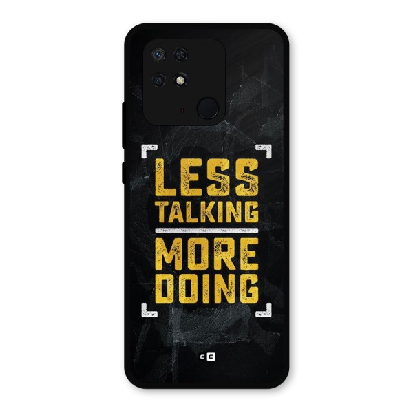 Less Talking Metal Back Case for Redmi 10 Power