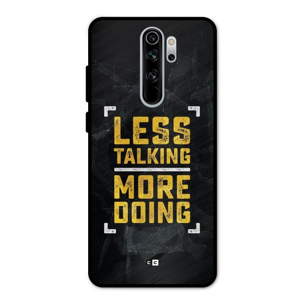 Less Talking Metal Back Case for Redmi Note 8 Pro