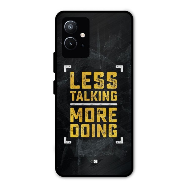 Less Talking Metal Back Case for Vivo T1 5G