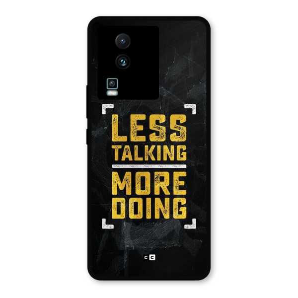 Less Talking Metal Back Case for iQOO Neo 7
