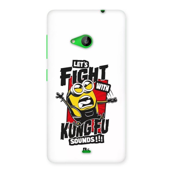 Lets Fight Back Case for Lumia 535