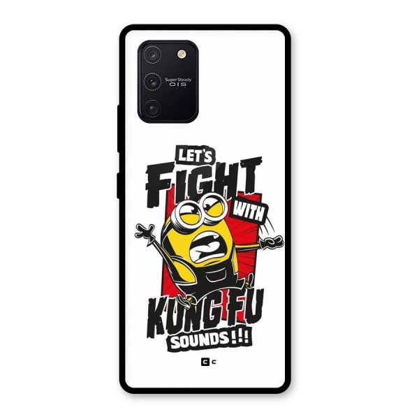 Lets Fight Glass Back Case for Galaxy S10 Lite