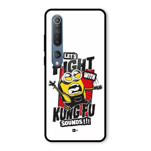 Lets Fight Glass Back Case for Mi 10