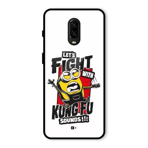 Lets Fight Glass Back Case for OnePlus 6T