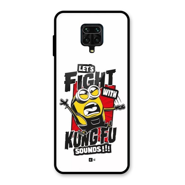 Lets Fight Glass Back Case for Poco M2 Pro