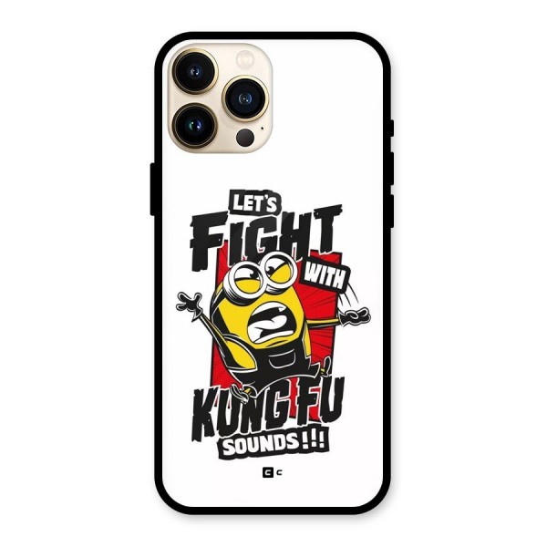 Lets Fight Glass Back Case for iPhone 13 Pro Max