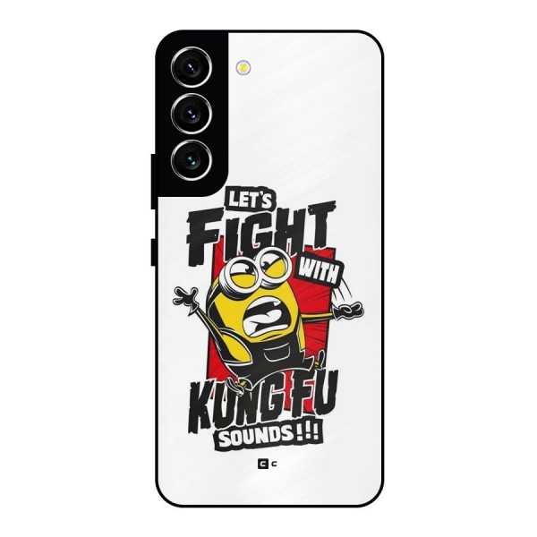 Lets Fight Metal Back Case for Galaxy S22 5G