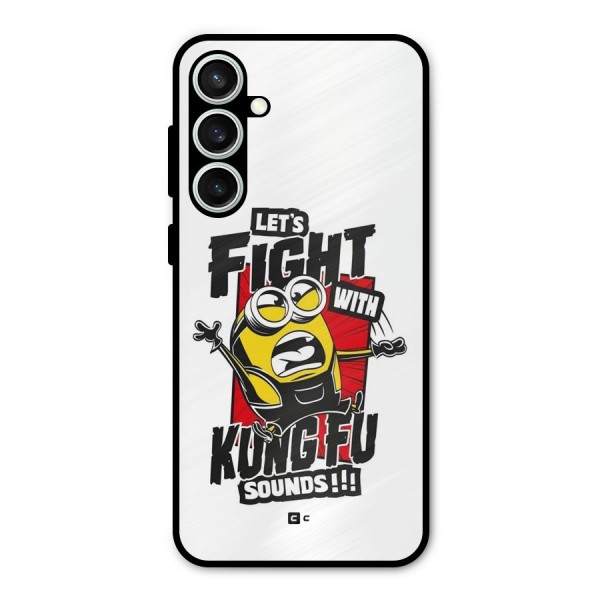 Lets Fight Metal Back Case for Galaxy S23 FE