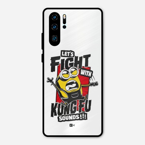 Lets Fight Metal Back Case for Huawei P30 Pro