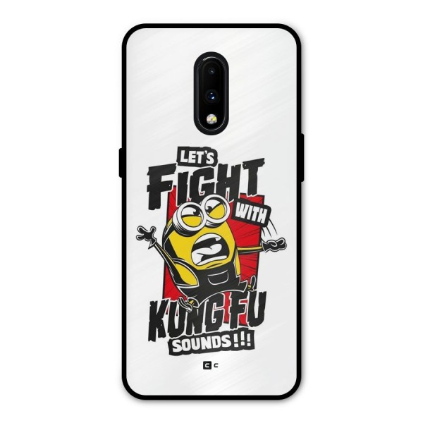 Lets Fight Metal Back Case for OnePlus 7