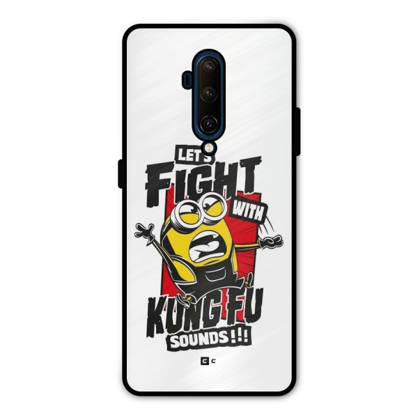 Lets Fight Metal Back Case for OnePlus 7T Pro
