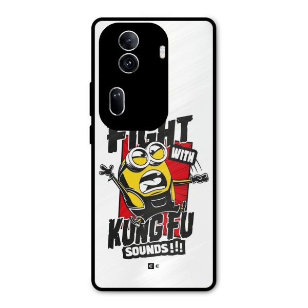 Lets Fight Metal Back Case for Oppo Reno11 Pro 5G