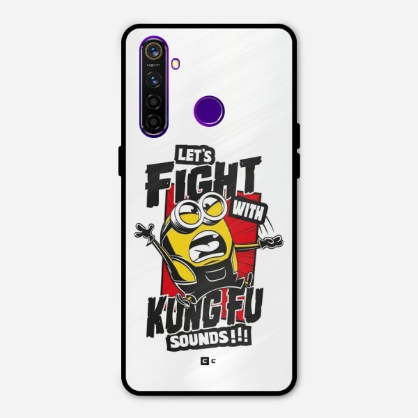 Lets Fight Metal Back Case for Realme 5 Pro