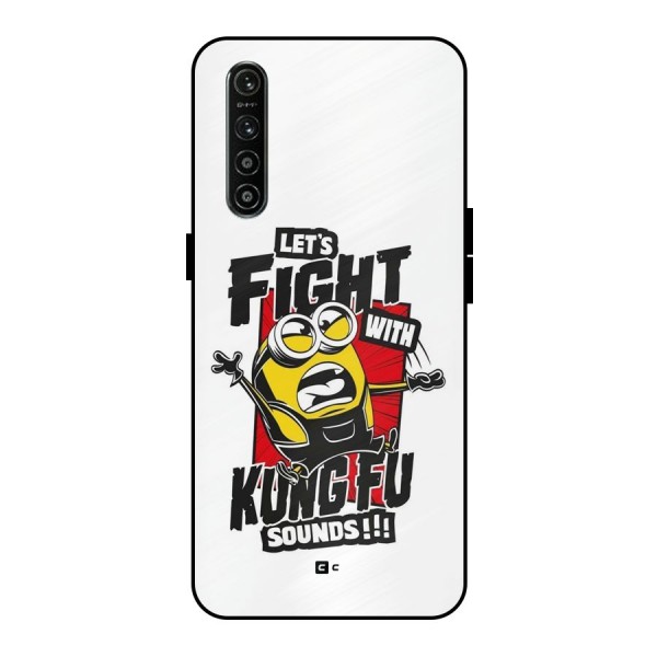 Lets Fight Metal Back Case for Realme XT