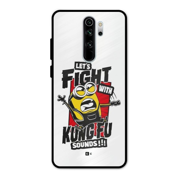 Lets Fight Metal Back Case for Redmi Note 8 Pro