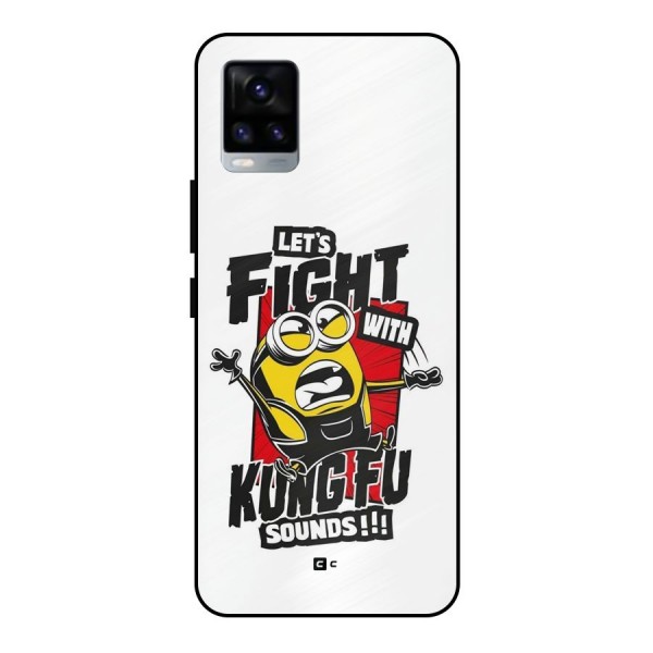 Lets Fight Metal Back Case for Vivo V20