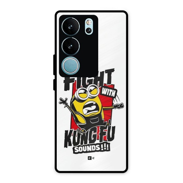 Lets Fight Metal Back Case for Vivo V29
