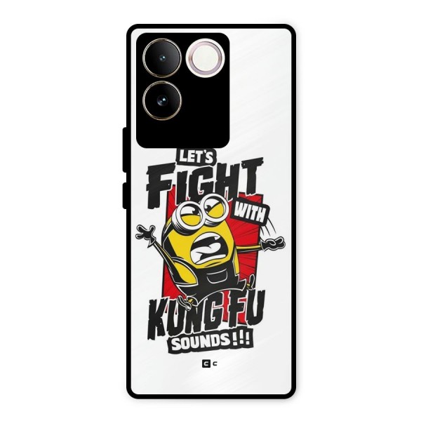 Lets Fight Metal Back Case for iQOO Z7 Pro