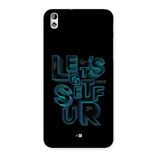 Lets Get Surf Back Case for Desire 816