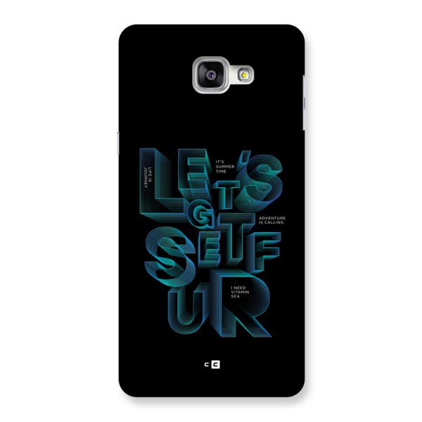 Lets Get Surf Back Case for Galaxy A9
