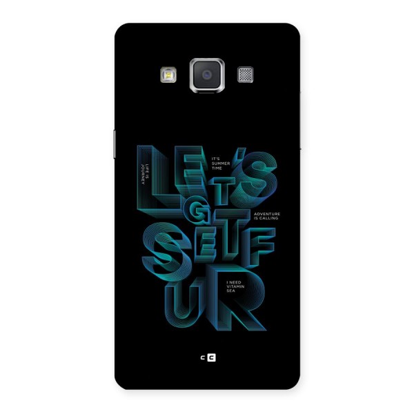 Lets Get Surf Back Case for Galaxy Grand 3