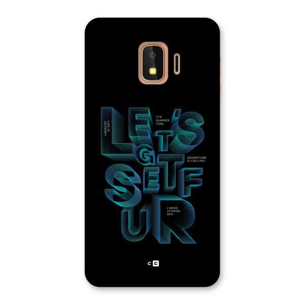 Lets Get Surf Back Case for Galaxy J2 Core