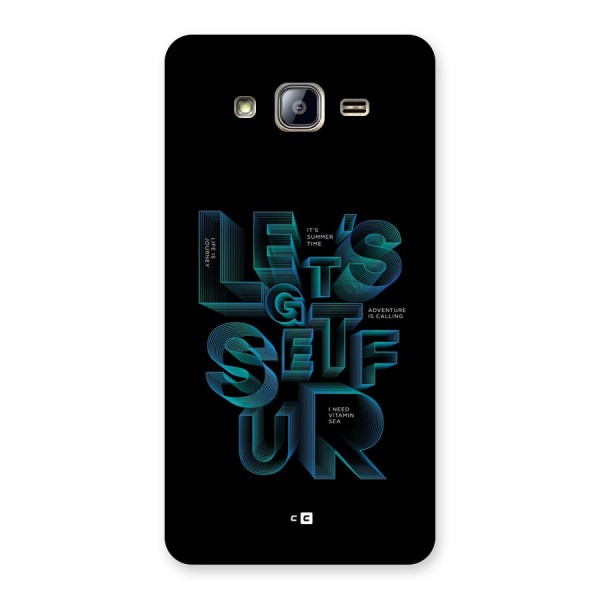 Lets Get Surf Back Case for Galaxy On5