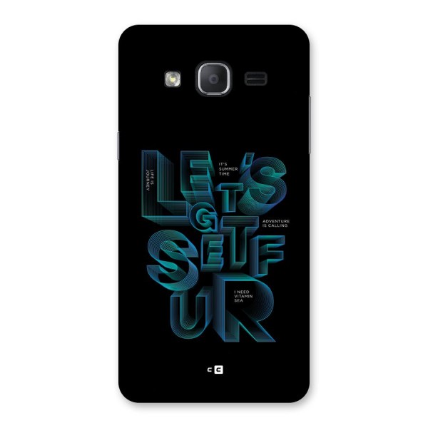 Lets Get Surf Back Case for Galaxy On7 Pro