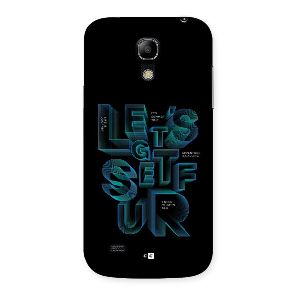 Lets Get Surf Back Case for Galaxy S4 Mini