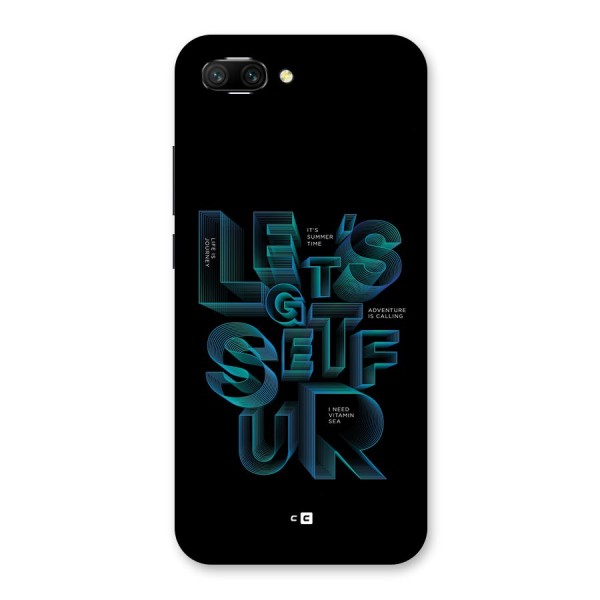 Lets Get Surf Back Case for Honor 10