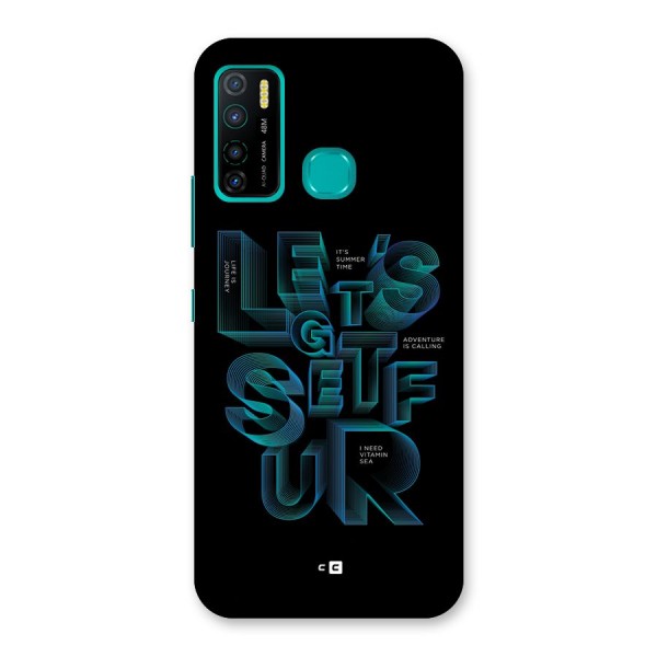 Lets Get Surf Back Case for Infinix Hot 9 Pro