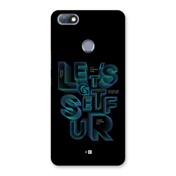 Lets Get Surf Back Case for Infinix Note 5