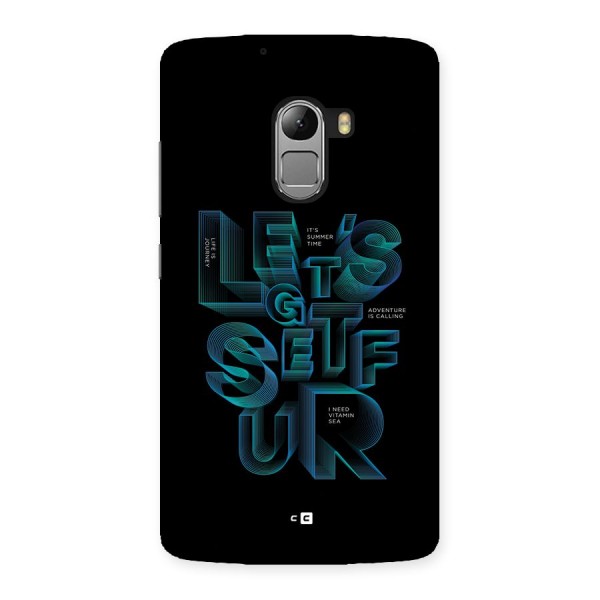 Lets Get Surf Back Case for Lenovo K4 Note