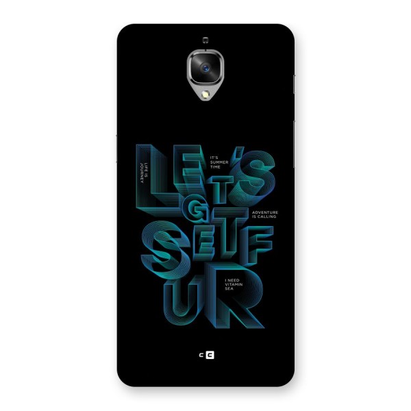 Lets Get Surf Back Case for OnePlus 3