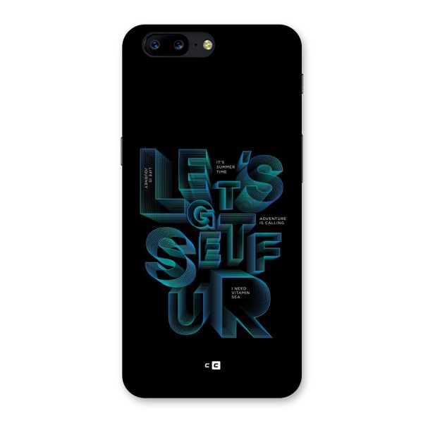 Lets Get Surf Back Case for OnePlus 5