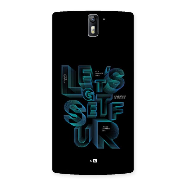 Lets Get Surf Back Case for OnePlus One