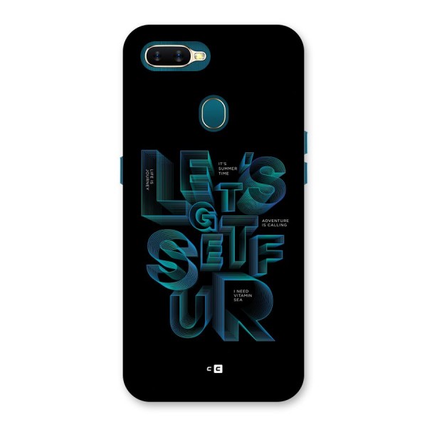 Lets Get Surf Back Case for Oppo A12s