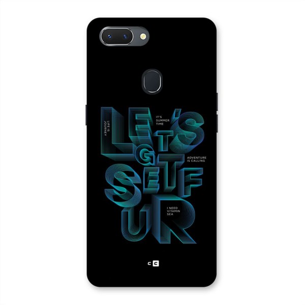 Lets Get Surf Back Case for Realme 2