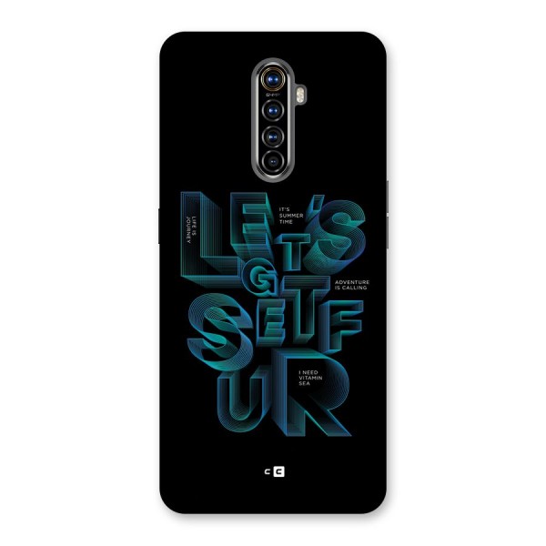 Lets Get Surf Back Case for Realme X2 Pro